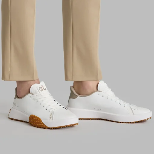 G.112 P.U. Leather Golf Shoes Dune/Gum