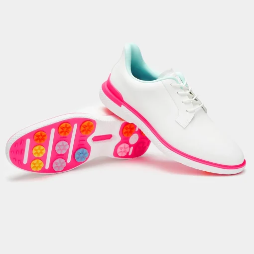 GALLIVAN2R Kiltie Golf Shoes Snow/Multi