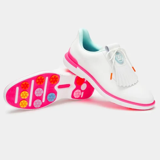 GALLIVAN2R Kiltie Golf Shoes Snow/Multi