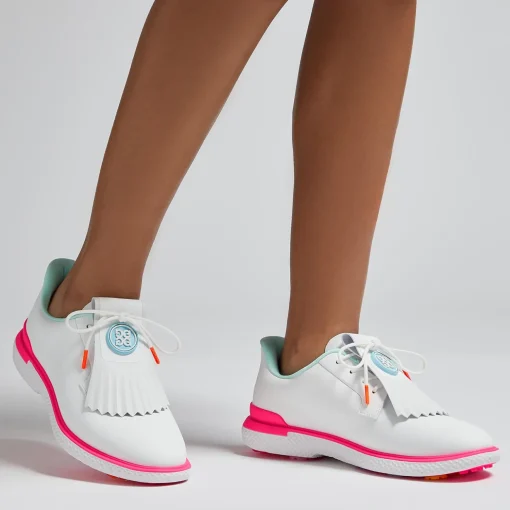 GALLIVAN2R Kiltie Golf Shoes Snow/Multi