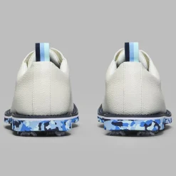 GALLIVANTER G/LOCK Leather Camo Sole Golf Shoes White