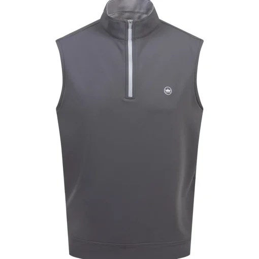Galway Stretch Loop Ty Quarter Zip Vest Iron
