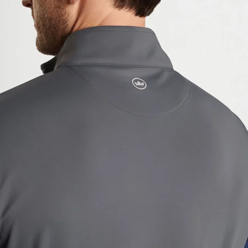 Galway Stretch Loop Ty Quarter Zip Vest Iron