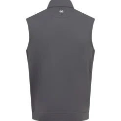 Galway Stretch Loop Ty Quarter Zip Vest Iron