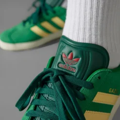 Gazelle Spikeless Golf Shoes Green/Yellow