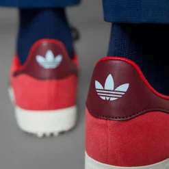 Gazelle Spikeless Golf Shoes Better Scarlet/White/Clear Sky