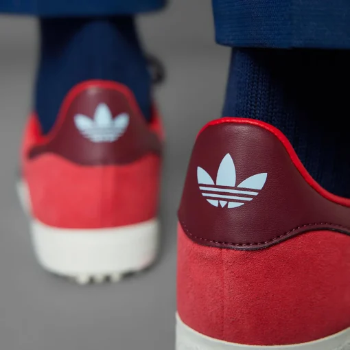 Gazelle Spikeless Golf Shoes Better Scarlet/White/Clear Sky
