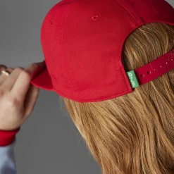 Golf Tour Archive 5 Panel Patch Hat Better Scarlet
