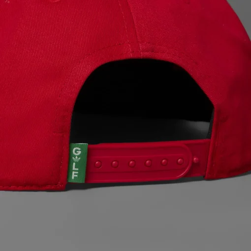Golf Tour Archive 5 Panel Patch Hat Better Scarlet