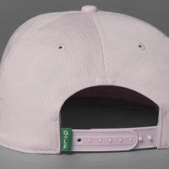 Golf Tour Archive 5 Panel Patch Hat Clear Pink