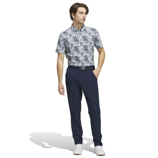 Go-To Printed Polo Wonder Blue/Navy