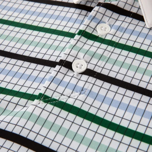 Grid Polo Bright White