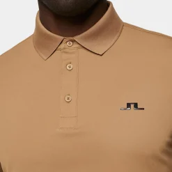 Gustaf LS Regular Fit Polo Tigers Eye