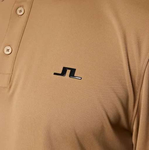 Gustaf LS Regular Fit Polo Tigers Eye