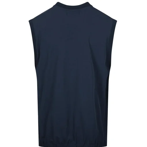 Haze V-Neck Gilet Faded Navy