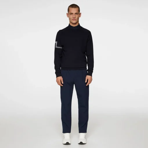 Heath Knitted Sweater JL Navy