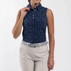 Hollow Pima SL Polo Atlanta Blue