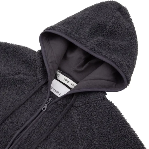 Hooded Himalayas Jacket Charcoal