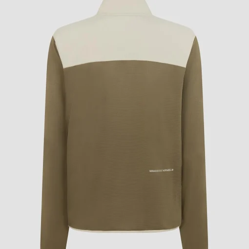 Hybrid Fleece Mid Layer Olive
