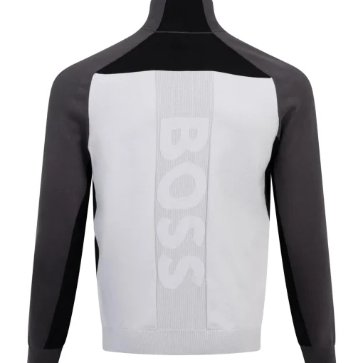 Hydro 1 Quarter Zip Mid Layer Light Grey