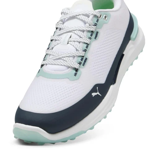 IGNITE Elevate 25 X Golf Shoes Puma White/Deep Navy/Modern Mint