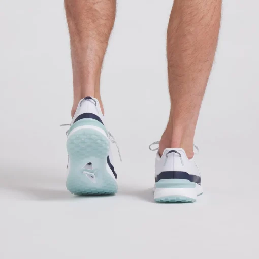 IGNITE Elevate 25 X Golf Shoes Puma White/Deep Navy/Modern Mint