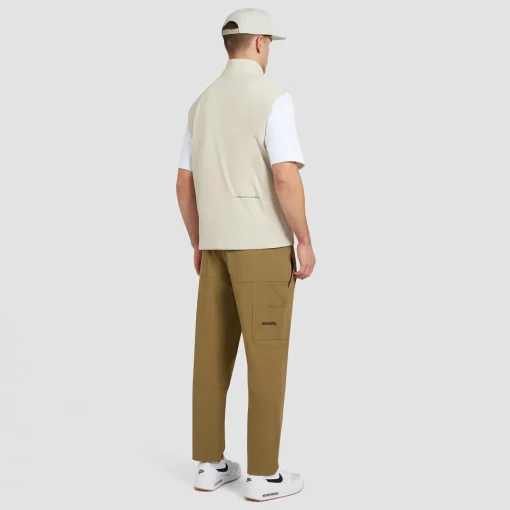Insulated Course Gilet Ivory