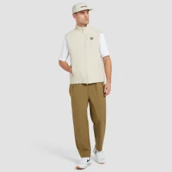 Insulated Course Gilet Ivory