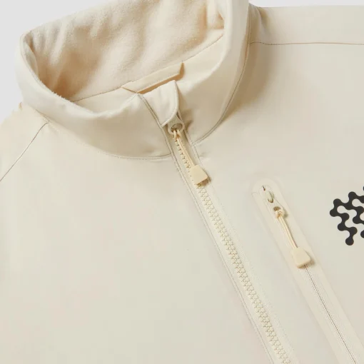 Insulated Course Gilet Ivory