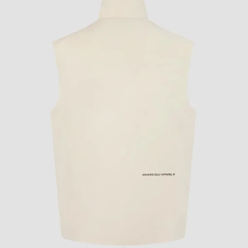 Insulated Course Gilet Ivory