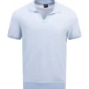Jianluca Cotton Polo Light Blue