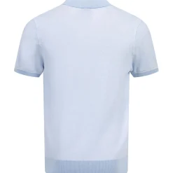 Jianluca Cotton Polo Light Blue