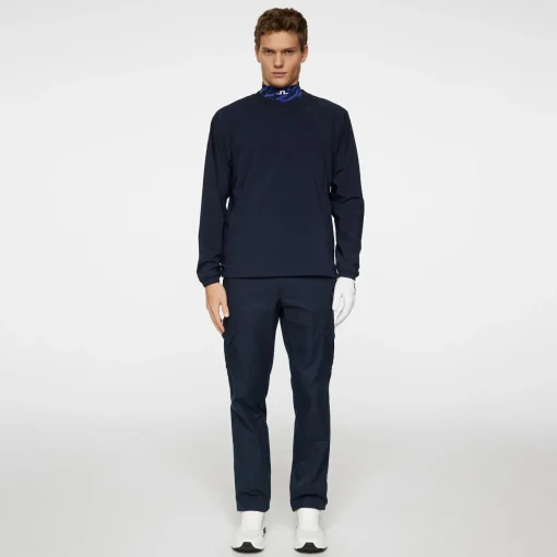 JL Pro Crew Neck Windbreaker Navy