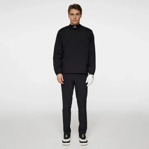 JL Pro Crew Neck Windbreaker Black
