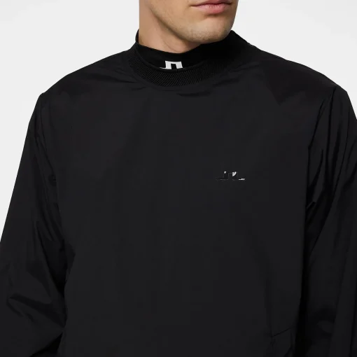 JL Pro Crew Neck Windbreaker Black