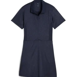 Kassidy Animal Deboss Dress Deep Navy