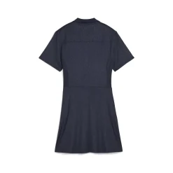 Kassidy Animal Deboss Dress Deep Navy