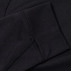 Keano Half Zip Regular Fit Mid Layer Black Melange