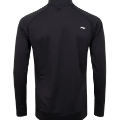 Keano Half Zip Regular Fit Mid Layer Black Melange