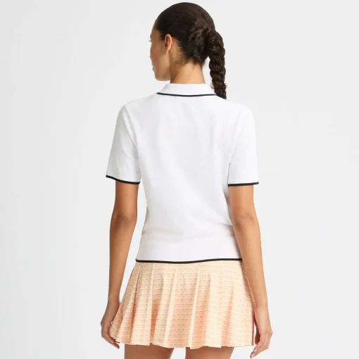 Knitted Polo White