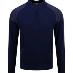 Kulm Half Zip Mid Layer Atlanta Blue