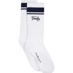 Lamar Club Stripe Socks White/Blue Nights