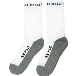Lanao Crew Socks 2 Pack White/Grey