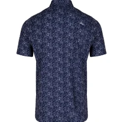 Lance Printed Polo Atlanta Blue/White