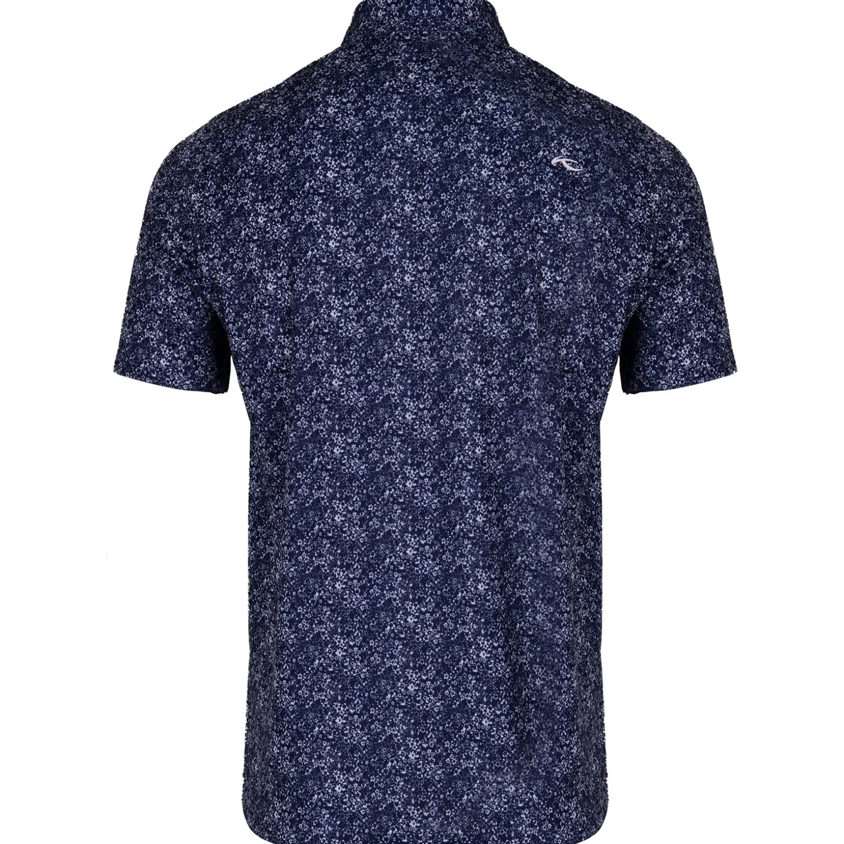 Lance Printed Polo Atlanta Blue/White