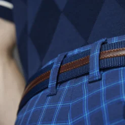 Leather Golf Belt Night Indigo