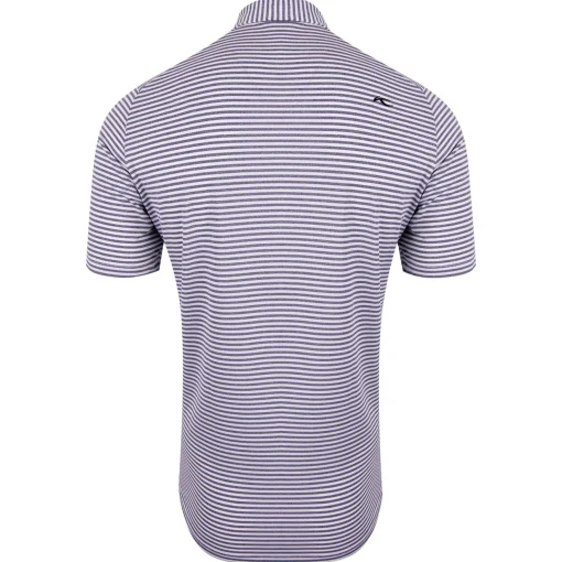 Lee Stripe Stretch Polo Atlanta Blue/White