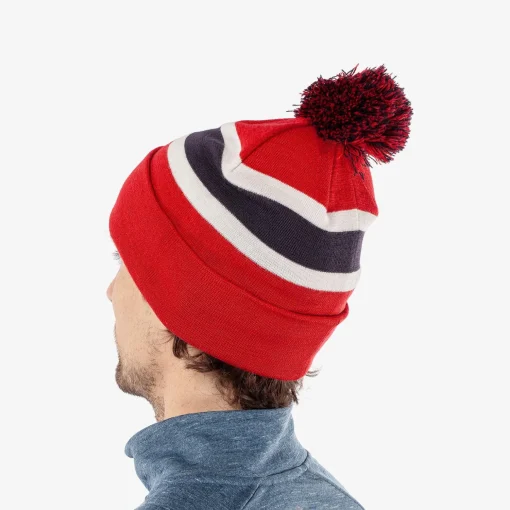 Leighton INTERFACE-1 Beanie Navy/Red/White