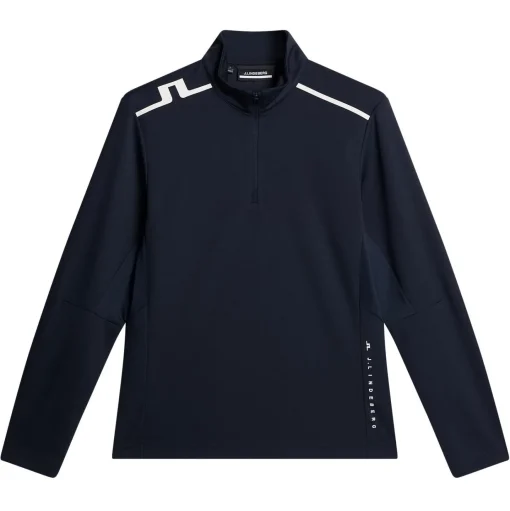 Leon Quarter Zip Mid Layer JL Navy