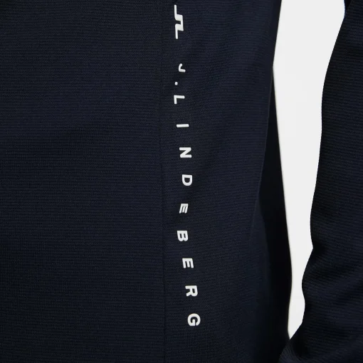 Leon Quarter Zip Mid Layer JL Navy
